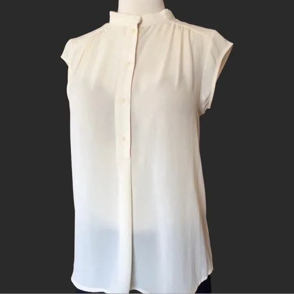 Ro & De Sleeveless Cream Blouse – Size Small - Picture 2 of 8